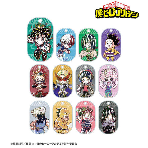 『僕のヒーローアカデミア』トレーディング デフォルメAni-Art アクリルキータグ ver.A(単位/BOX)【202508再販】